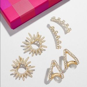 NIB BAUBLEBAR FINISHING TOUCHES EARRING GIFT SET (VALUE: $102)